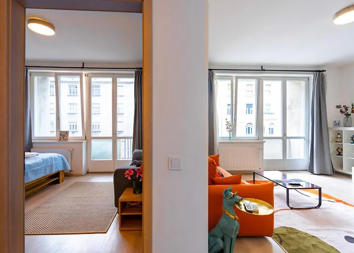 Appartement J - Designer Near Buda Castle - Sleeps 6 - 12 With Next Door *
